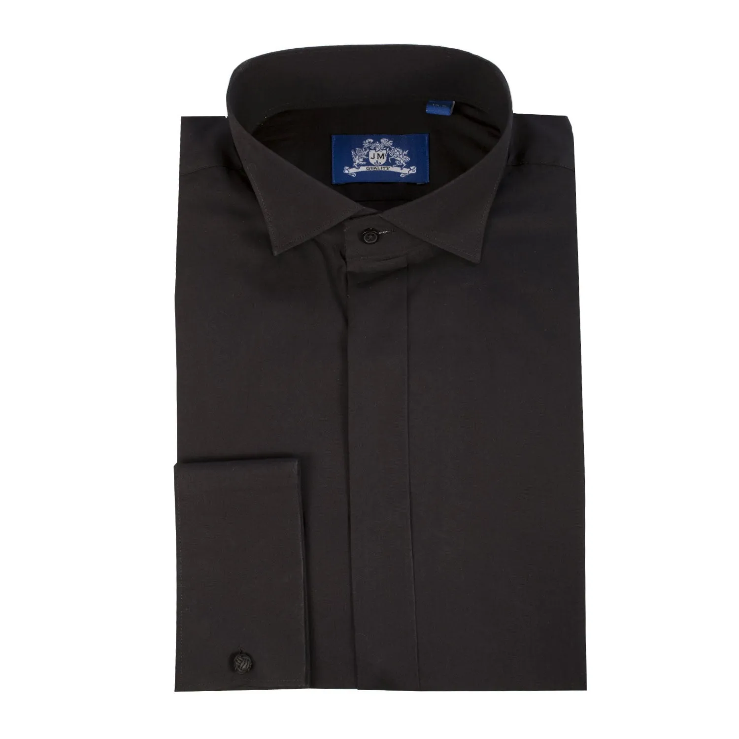 Victorian Collar Shirt Black