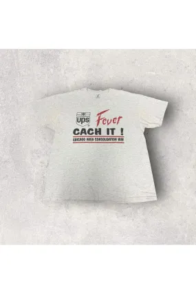 Vintage Delta UPS Ever Catch It! Chicago Area Consolidation Hub Tee- XL