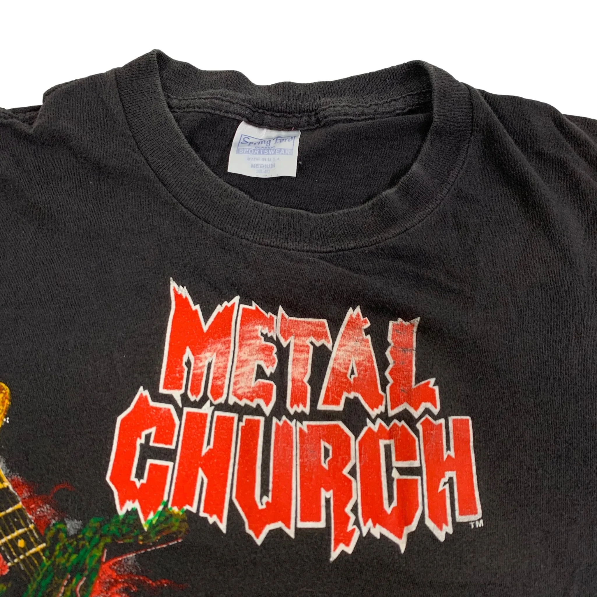 Vintage Metal Church "Start The Fire" Tour T-Shirt