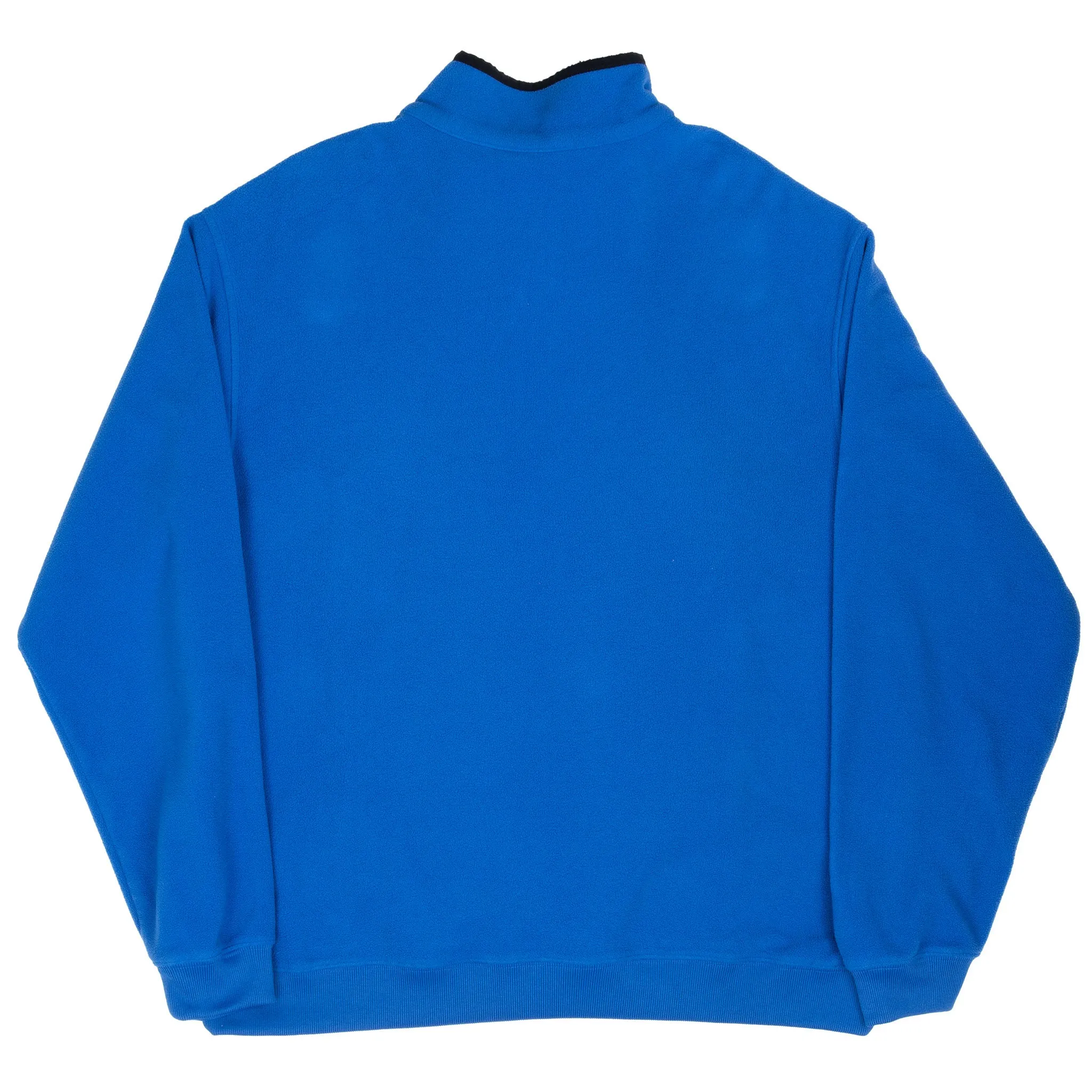 VINTAGE NIKE BLUE QUARTER ZIP FLEECE JACKET 2000S XL