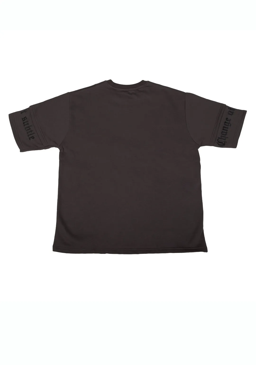WalaWali Space Grey Layered T-shirt