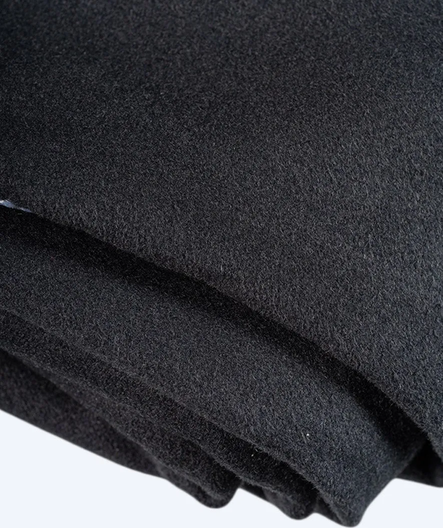 Watery badeponcho til børn - Microfiber - Sort