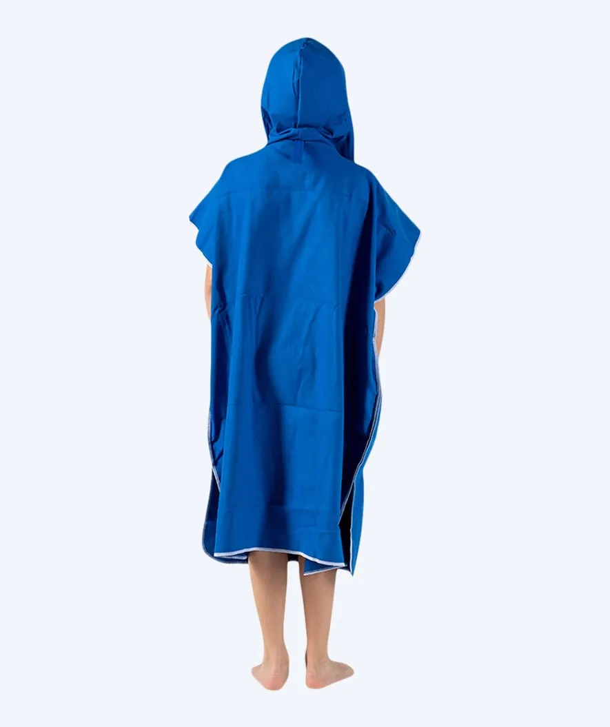 Watery badeponcho til junior - Microfiber - Royal Blue