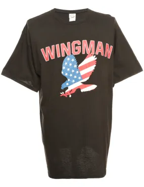 Wingman Printed T-shirt - M