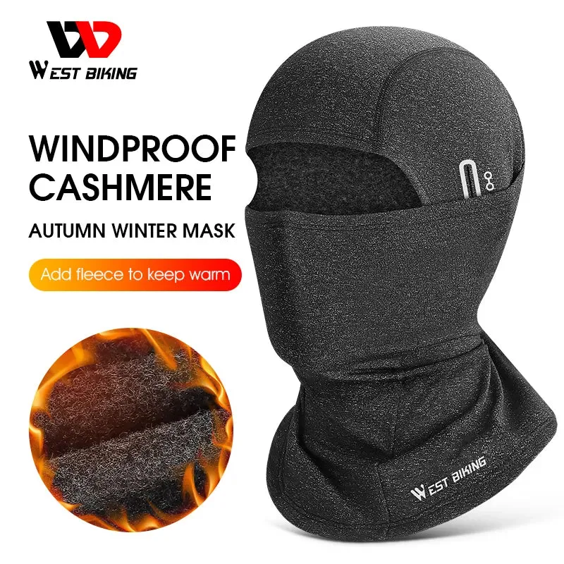 Winter Balaclava Fleece Cycling Cap