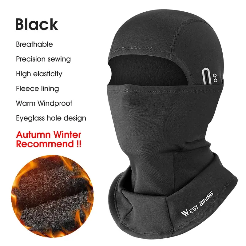 Winter Balaclava Fleece Cycling Cap