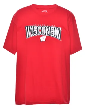Wisconsin Printed T-shirt - L