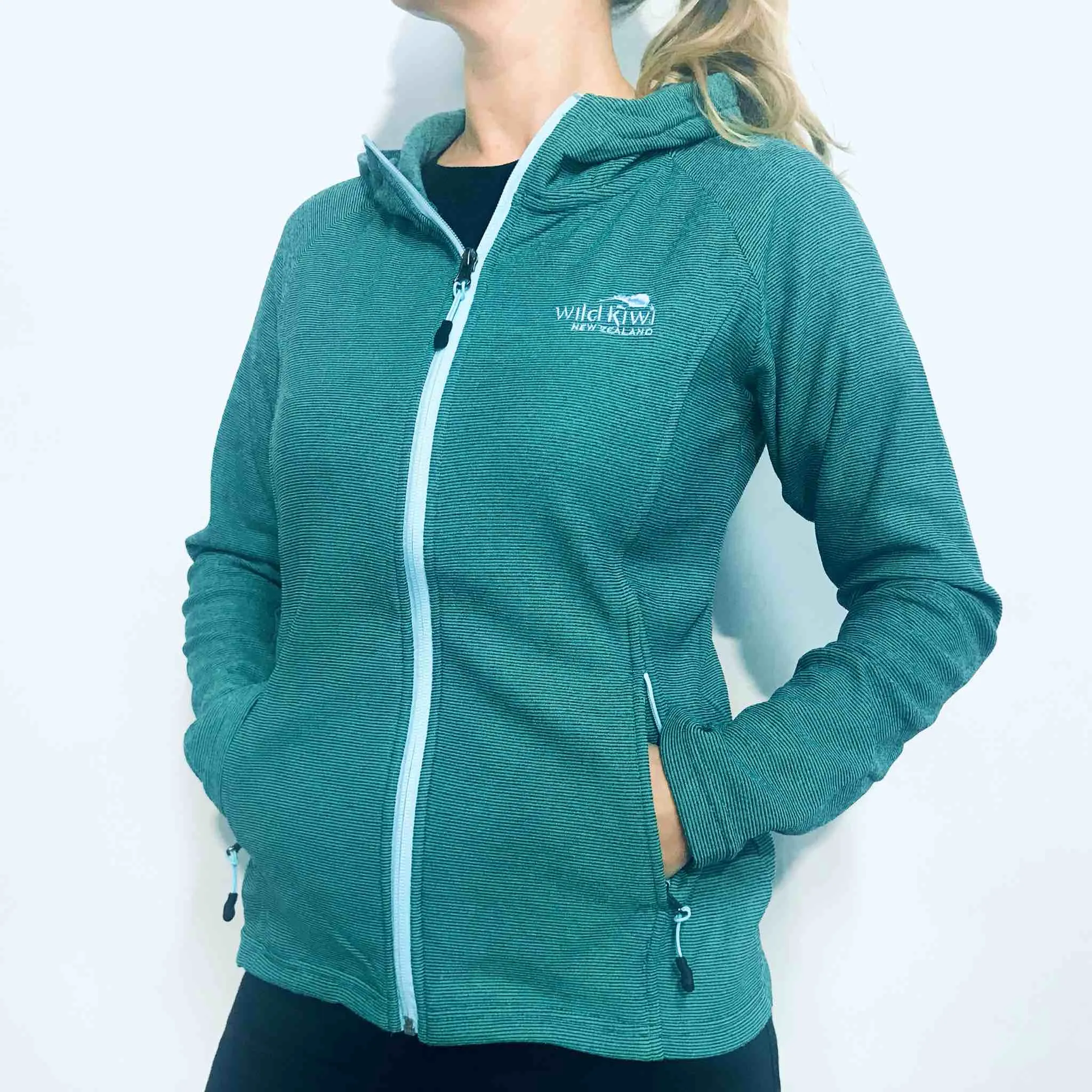 Womens Micro Fleece Hoodie - Wild Kiwi
