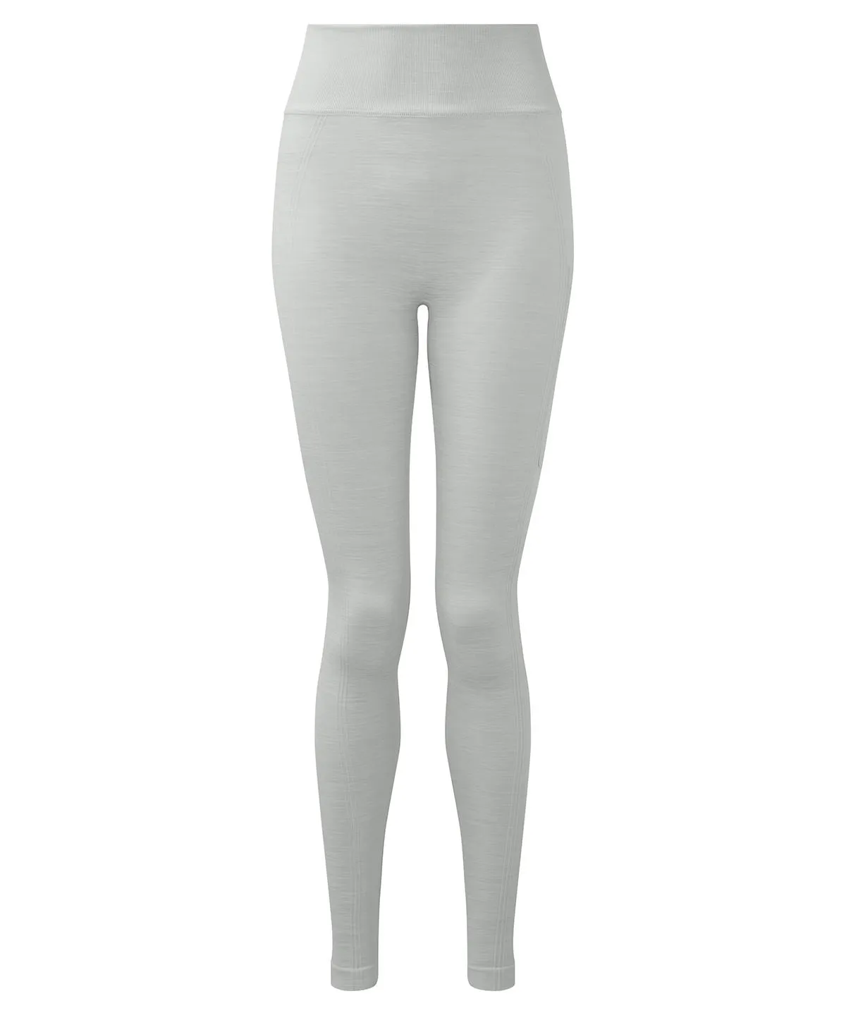 Womens TriDri® recycled seamless 3D fit multi-sport flex leggings | Cool Grey Melange