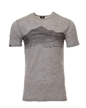 XTM Torquay Merino Wool Unisex T-Shirt Grey Size 2XL-4XL & 3-6XL