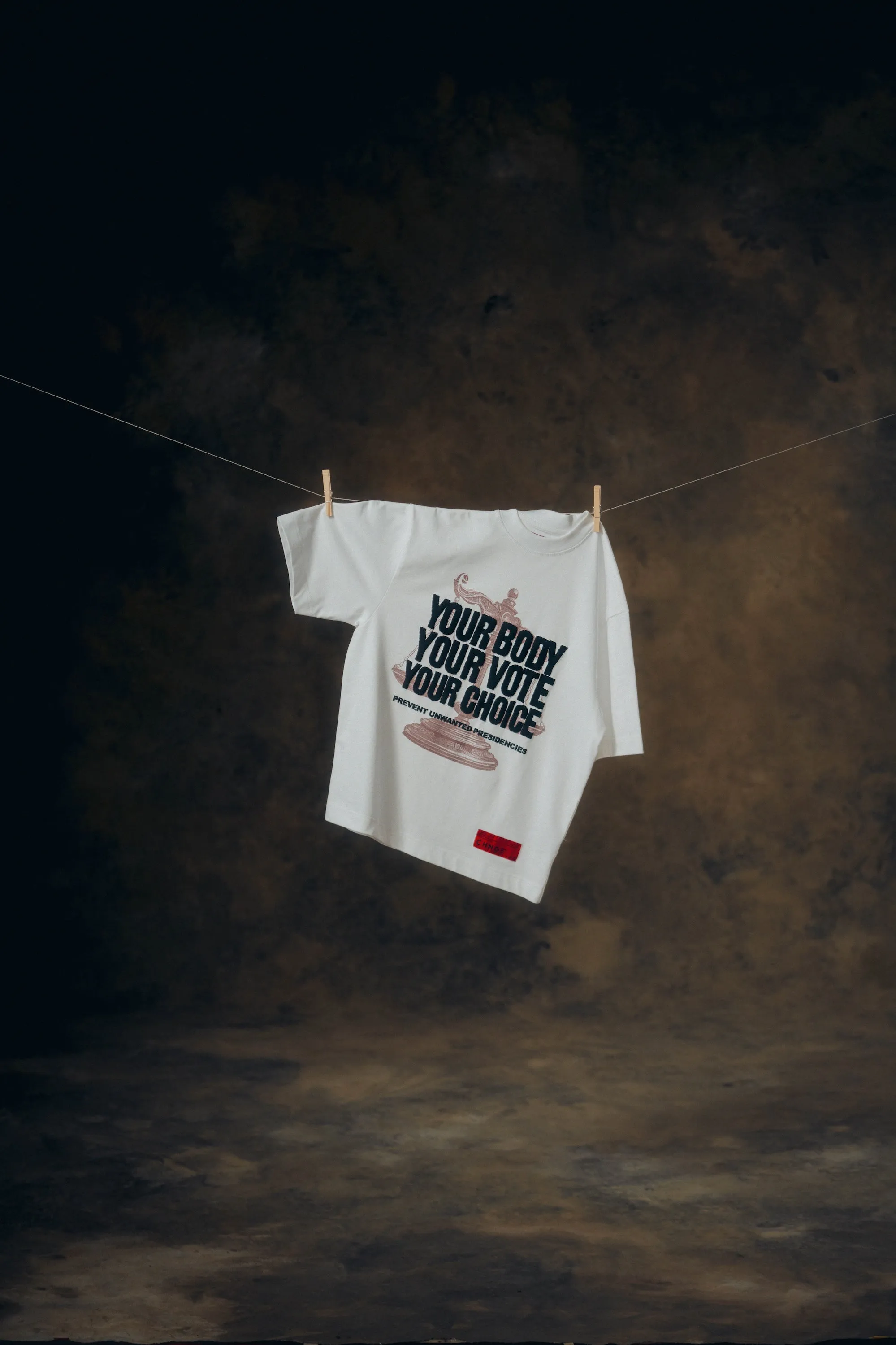 Your Body Your Vote Your Choice S/S T-Shirt (White)